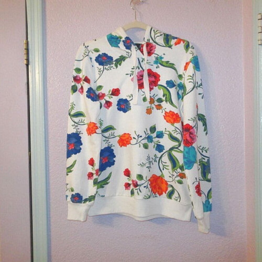 Jason Wu French Terry Sweatshirt Size XXS Oversized Pullover Hoodie Bloomcore